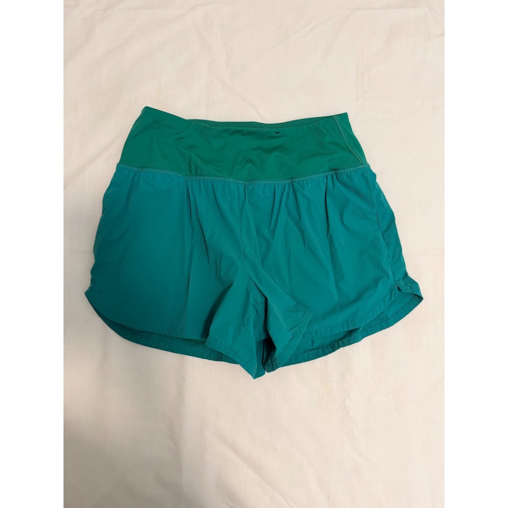 Spyder Active Womens Teal Green Running Athletic Shorts Size Small RN63619